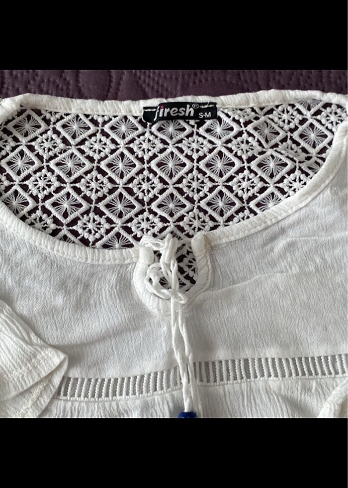 Beyaz bluz - Görsel 2