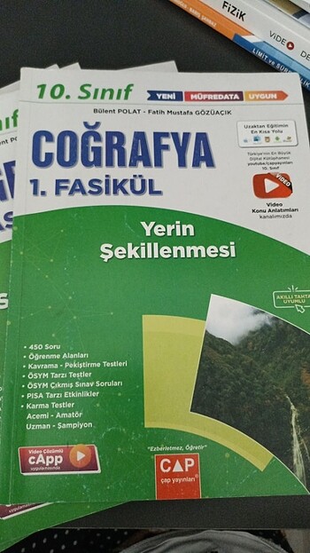 Coğrafya test kitabı