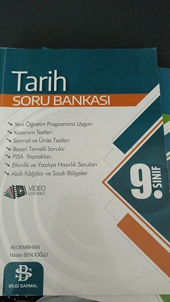 Tarih 9. Sınıf test kitabı