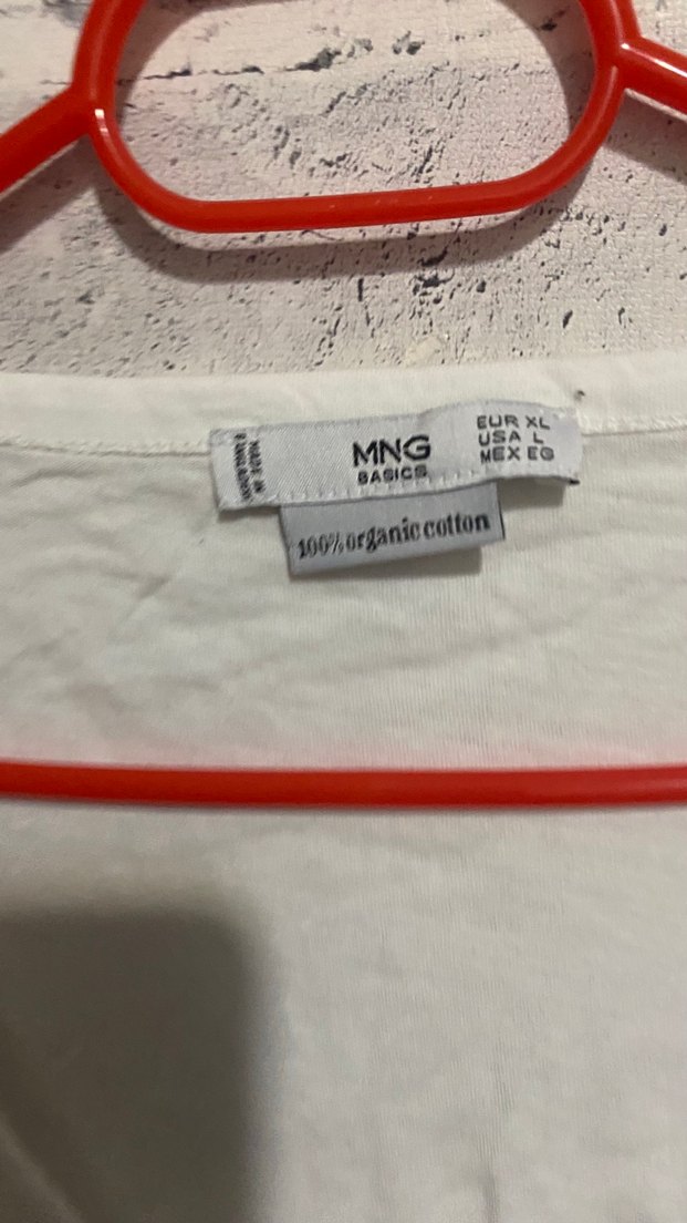 Beyaz Pamuklu Salaş Kadın Atlet - Görsel 2