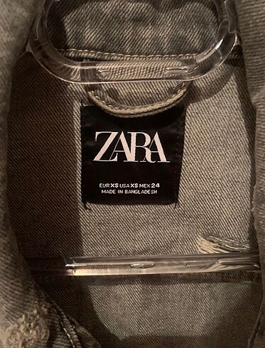xs Beden Zara kot ceket