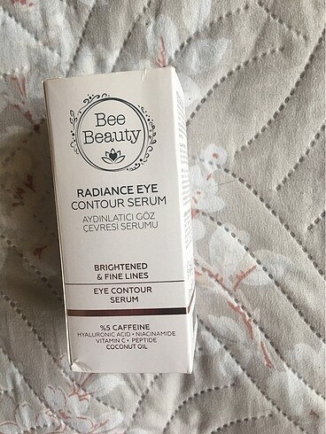 Göz çevresi aydınlatıcı serum