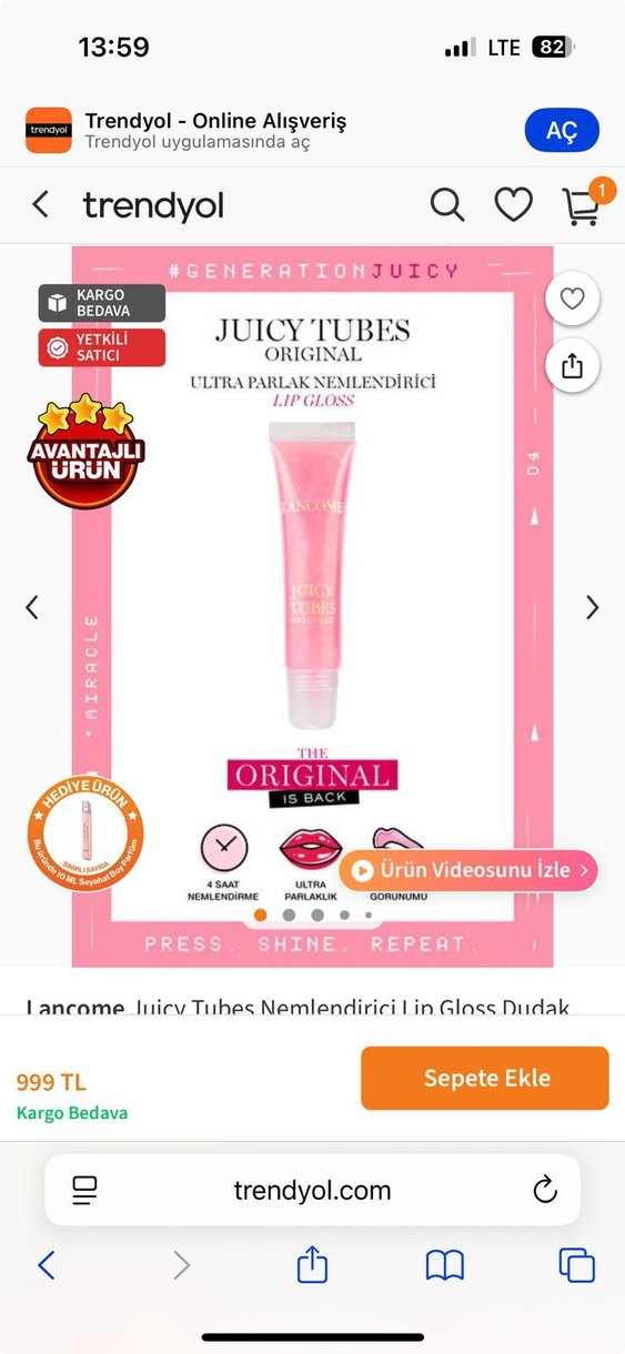 Lancôme Pastel Pembe Dudak Parlatıcısı - Görsel 3