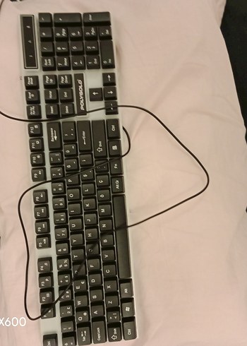 Gri Kablolu Klavye ve Mouse Seti - Görsel 2