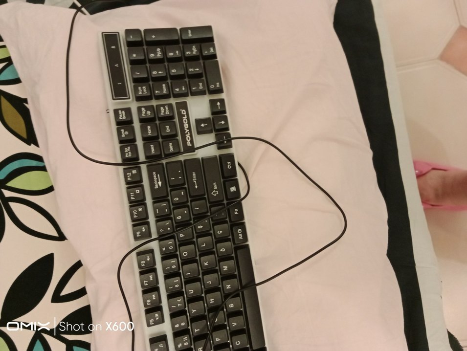 Gri Kablolu Klavye ve Mouse Seti - Görsel 4