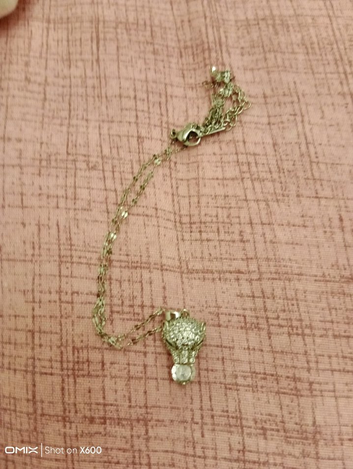 Uzun Zincirli Gümüş Kadın Kolye - Görsel 3