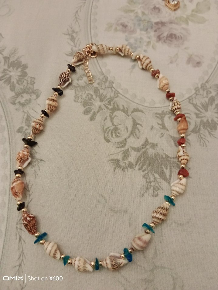 Uzun Çok Renkli Boncuklu Bohem Kadın Kolye - Görsel 2