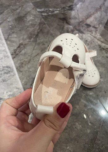 Bej Kız Çocuk Babet Ayakkabı - Görsel 2