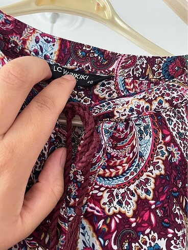 LC Waikiki Bordo tunik