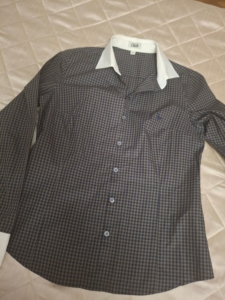 Düğmeli Uzun Kollu Erkek Gömlek - Görsel 3