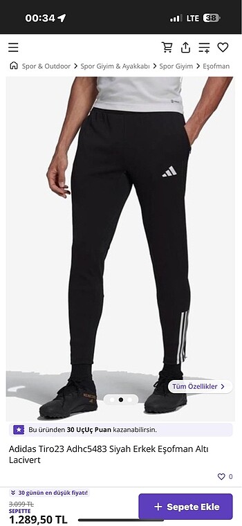 Adidas Eşofman Altı