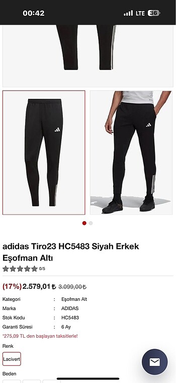 Adidas Adidas Eşofman Altı