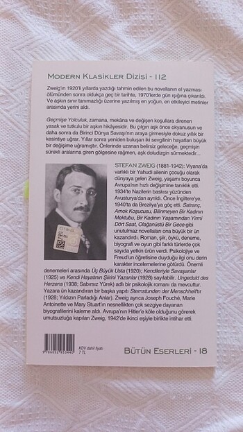  Stefano Zweig Geçmişe Yolculuk