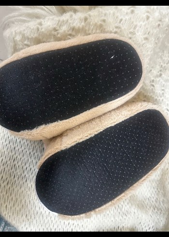 Sıcak Kahverengi Ev Terliği - Görsel 4