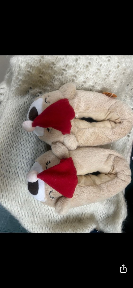 Sıcak Kahverengi Ev Terliği - Görsel 3