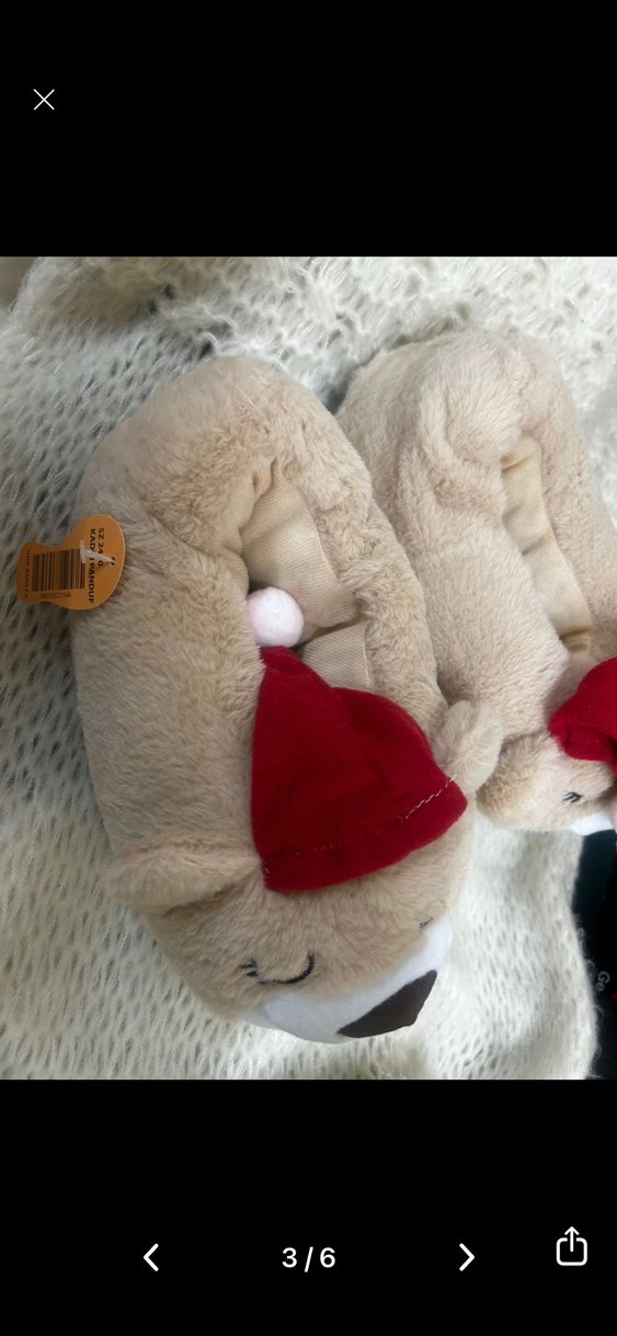 Sıcak Kahverengi Ev Terliği - Görsel 5