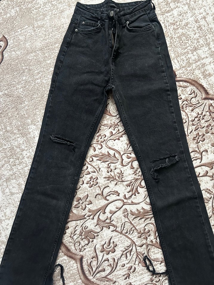 Siyah Kadın Jean - Görsel 2