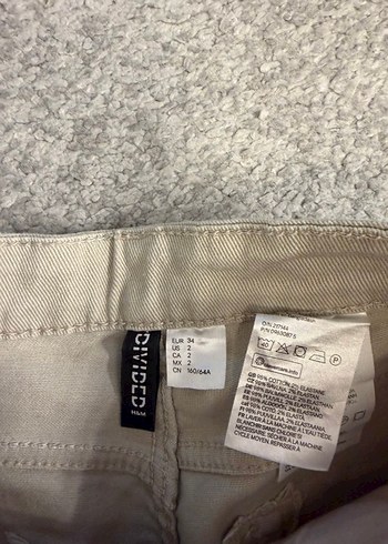 Bej Kadın Kot Pantolon - Görsel 3