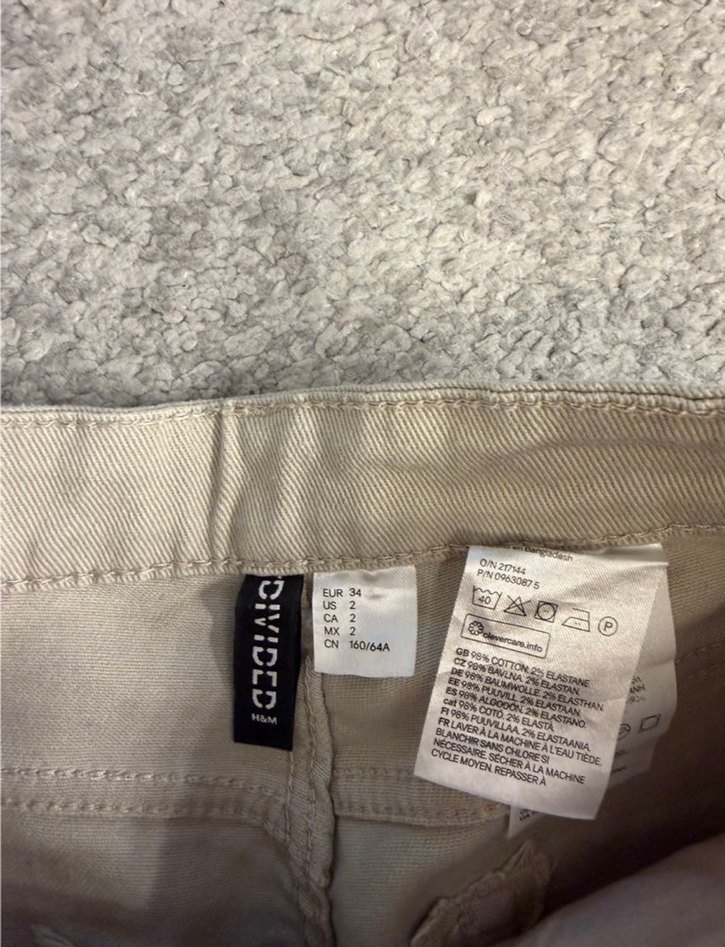 Bej Kadın Kot Pantolon - Görsel 3