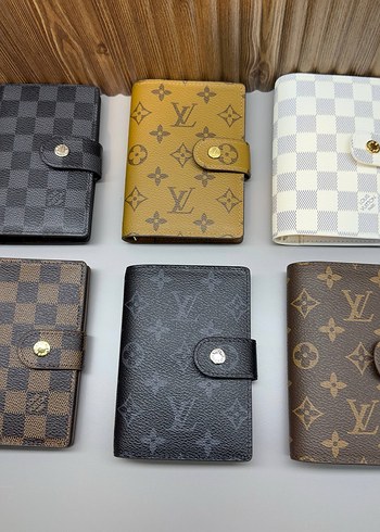 Klasik Kahverengi hakiki Deri ajanda. - Görsel 6