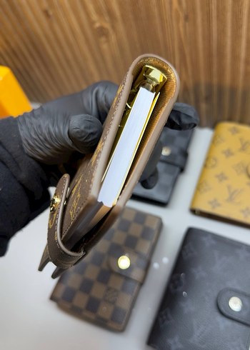 Klasik Kahverengi hakiki Deri ajanda. - Görsel 4