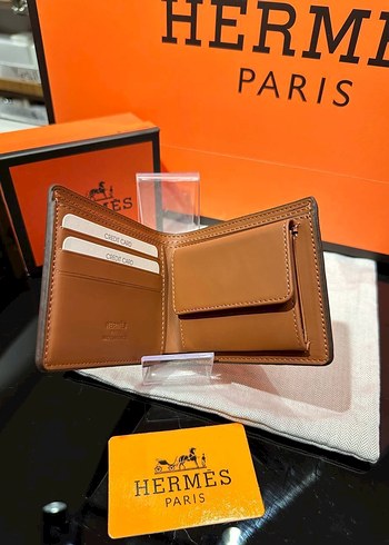 Hermès Paris Desenli Deri Erkek Cüzdanı - Görsel 3