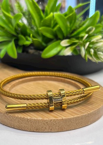 Beyaz deri Hermes Bileklik - Görsel 6