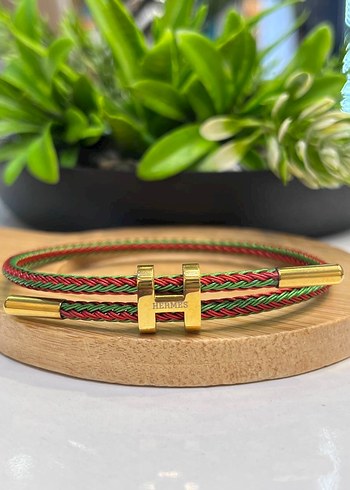 Beyaz deri Hermes Bileklik - Görsel 11