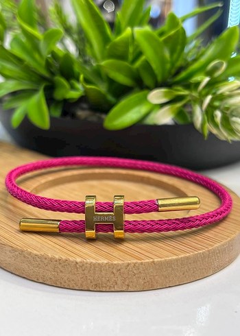 Beyaz deri Hermes Bileklik - Görsel 4