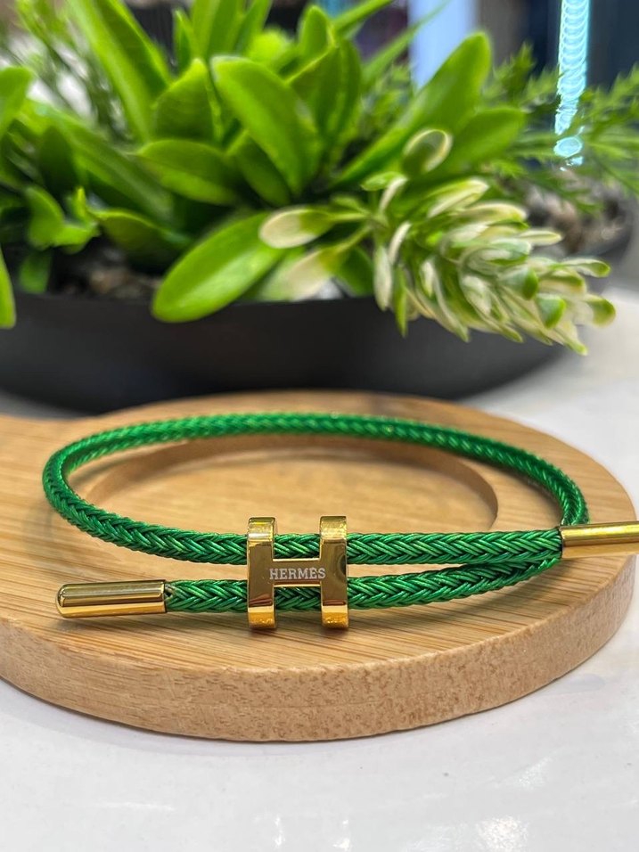 Beyaz deri Hermes Bileklik - Görsel 2
