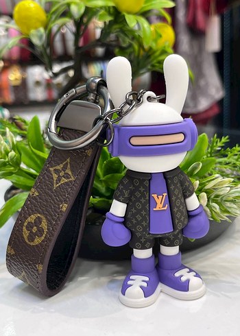 Deri Tokalı Sokak Stili Anahtarlık - Görsel 3