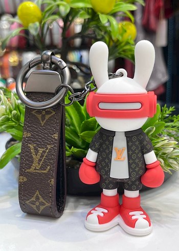 Deri Tokalı Sokak Stili Anahtarlık - Görsel 2