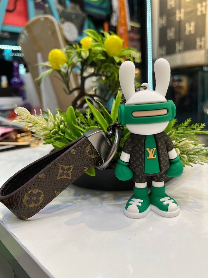 Deri Tokalı Sokak Stili Anahtarlık - Görsel 4