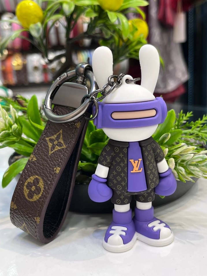 Deri Tokalı Sokak Stili Anahtarlık - Görsel 3