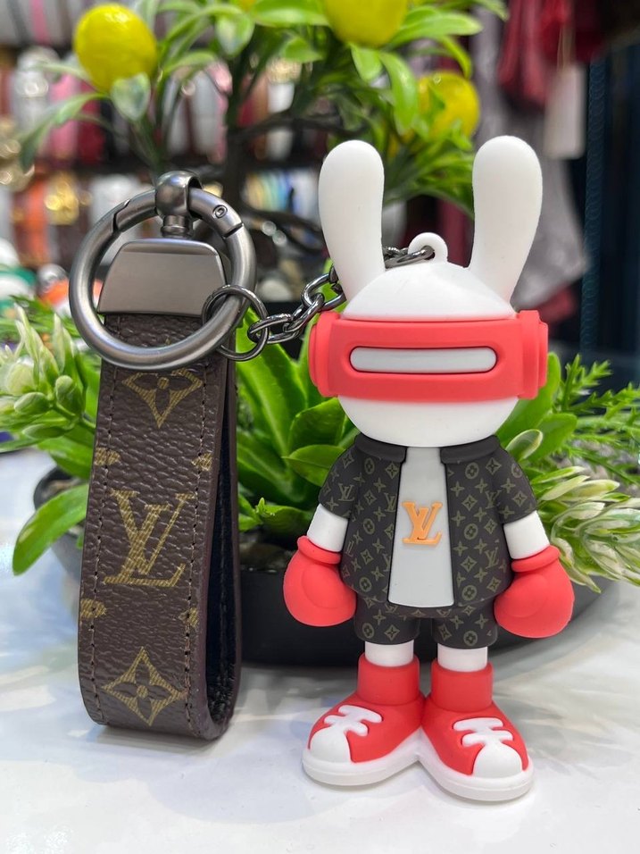 Deri Tokalı Sokak Stili Anahtarlık - Görsel 2