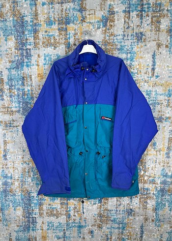 American Vintage Mavi Streetwear Yağmurluk vintage