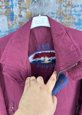 2xl Beden bordo Renk Düğmeli vintage Oversize Ceket