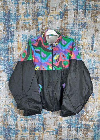 xl Beden Tie-Dye Oversize vintage Ceket