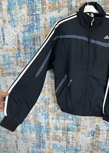 xl Beden siyah Renk Adidas vintage ceket