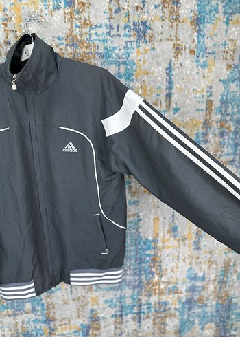Adidas Adidas Siyah Gri vintage Spor Ceket