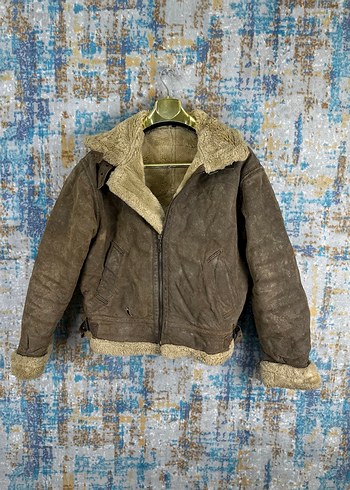 s Beden Vintage deri ceket bomber