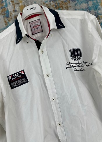 xl Beden beyaz Renk Vintage gömlek