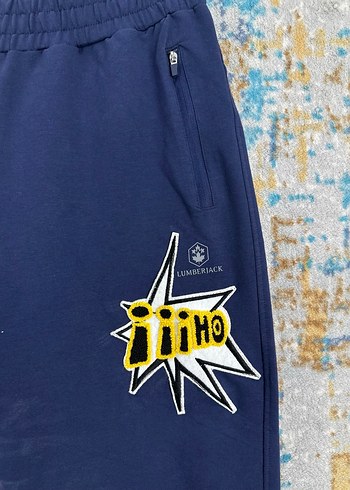 Lumberjack Baskılı Mavi Eşofman Altı - Görsel 5