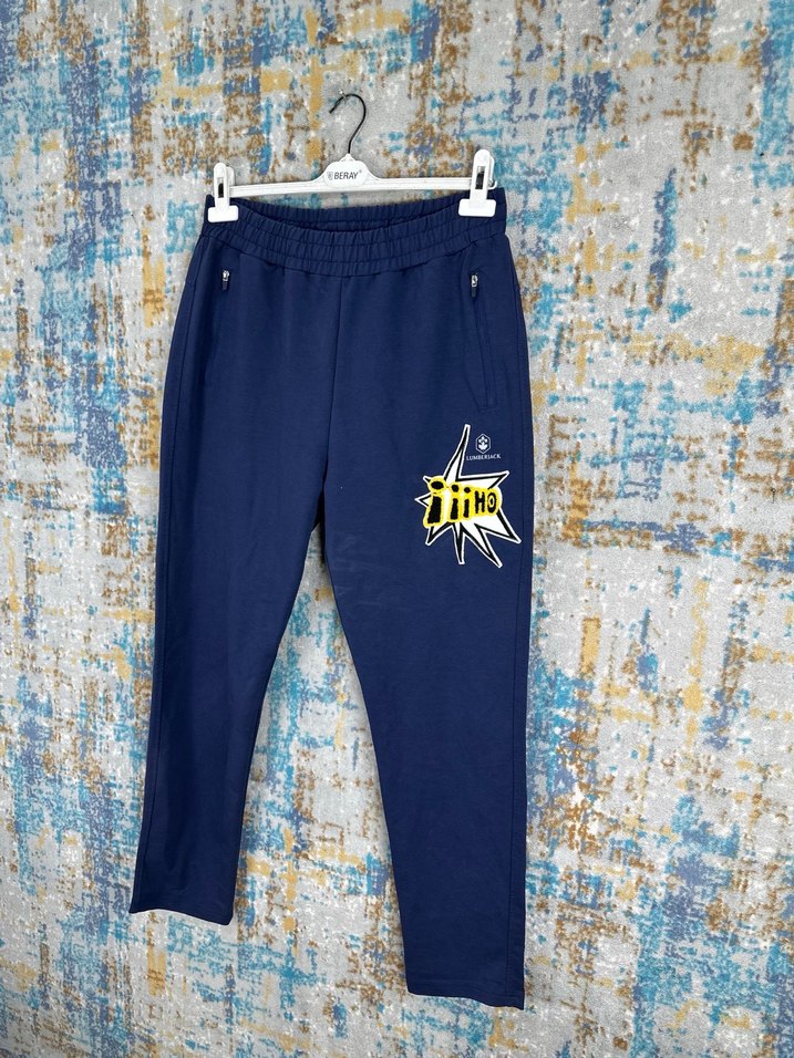 Lumberjack Baskılı Mavi Eşofman Altı - Görsel 3