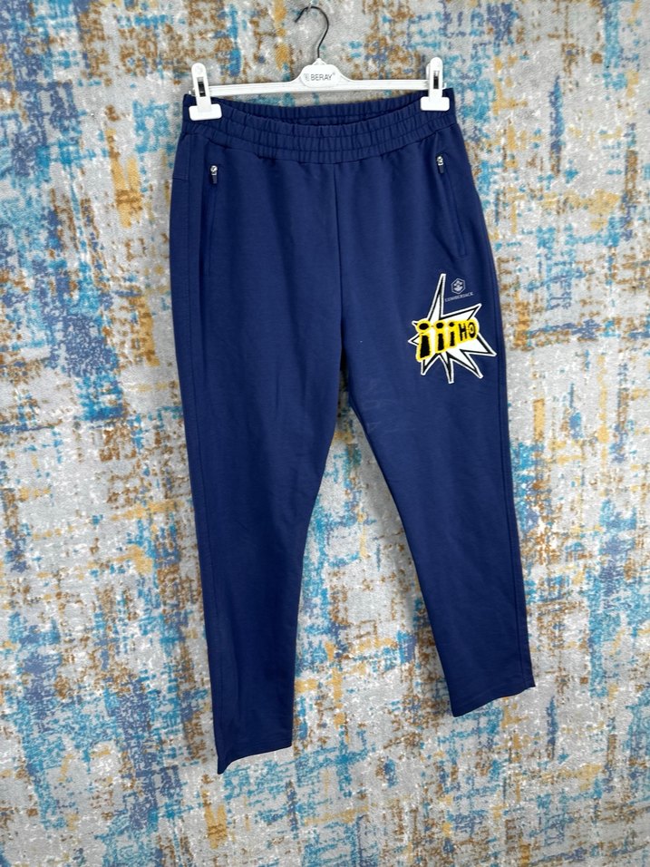 Lumberjack Baskılı Mavi Eşofman Altı - Görsel 4