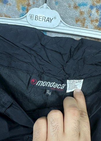 Siyah Rahat Kesim Fermuarlı Kayak Pantolonu - Görsel 5