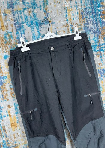 Siyah Fermuarlı Erkek kayak Pantolon - Görsel 3