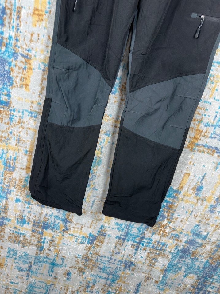 Siyah Fermuarlı Erkek kayak Pantolon - Görsel 2