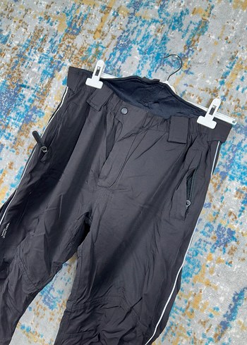 Siyah Rahat Kesim Fermuarlı Erkek Kayak Pantolonu - Görsel 3