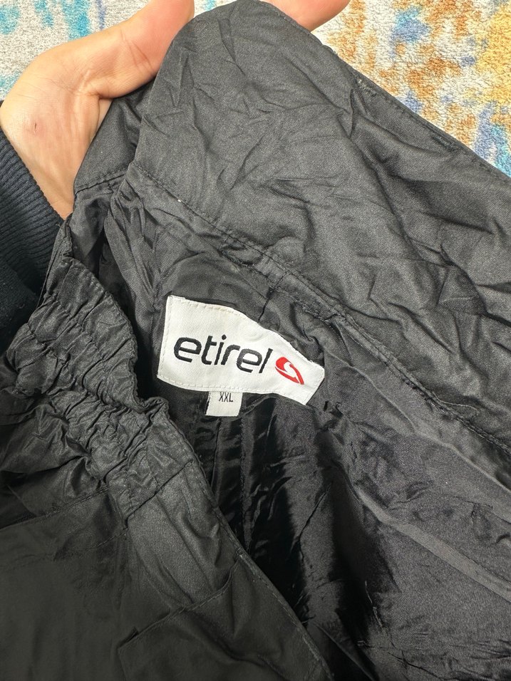 Siyah Erkek Kayak Pantolonu Rahat Kesim - Görsel 5